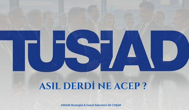 TÜSİAD’ın Asıl Derdi Ne Acep?