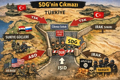 Suriye’de Çıkmaz Sokağa Sıkışan SDG: Diyalog, Oyalama ve Kaçınılmaz Son Arasında Sıkışan Bir Vekil Yapı